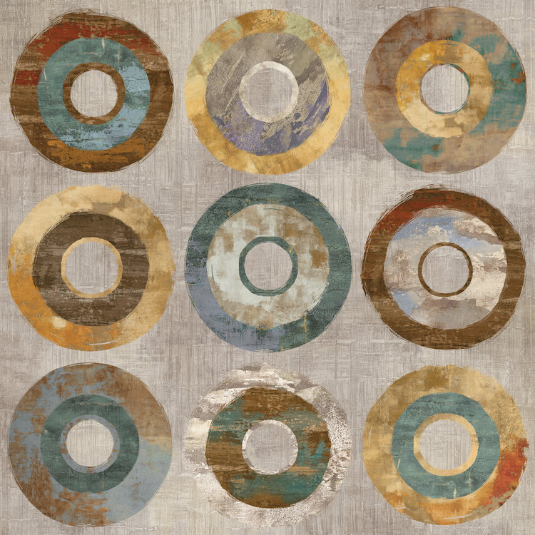 « revolve », reproduction d’art sur toile, H 48 po x l 48 po x P 1,5 po