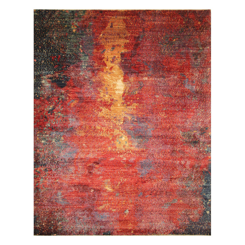 Hand Woven Wool Area Rug