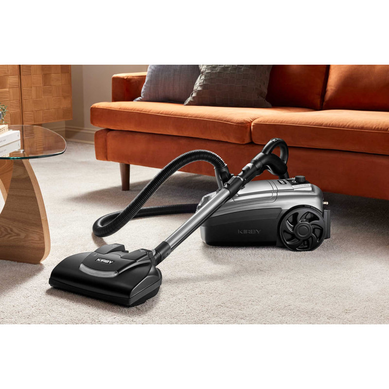 Kirby C550 Premium Canister Vacuum with Multi-Surface Power Nozzle - Pure Platinum, Pure Platinum
