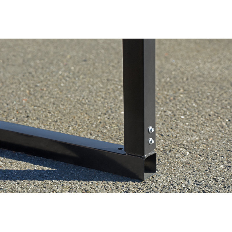 Eggshell Steel Carport Kit with Galvanized Roof