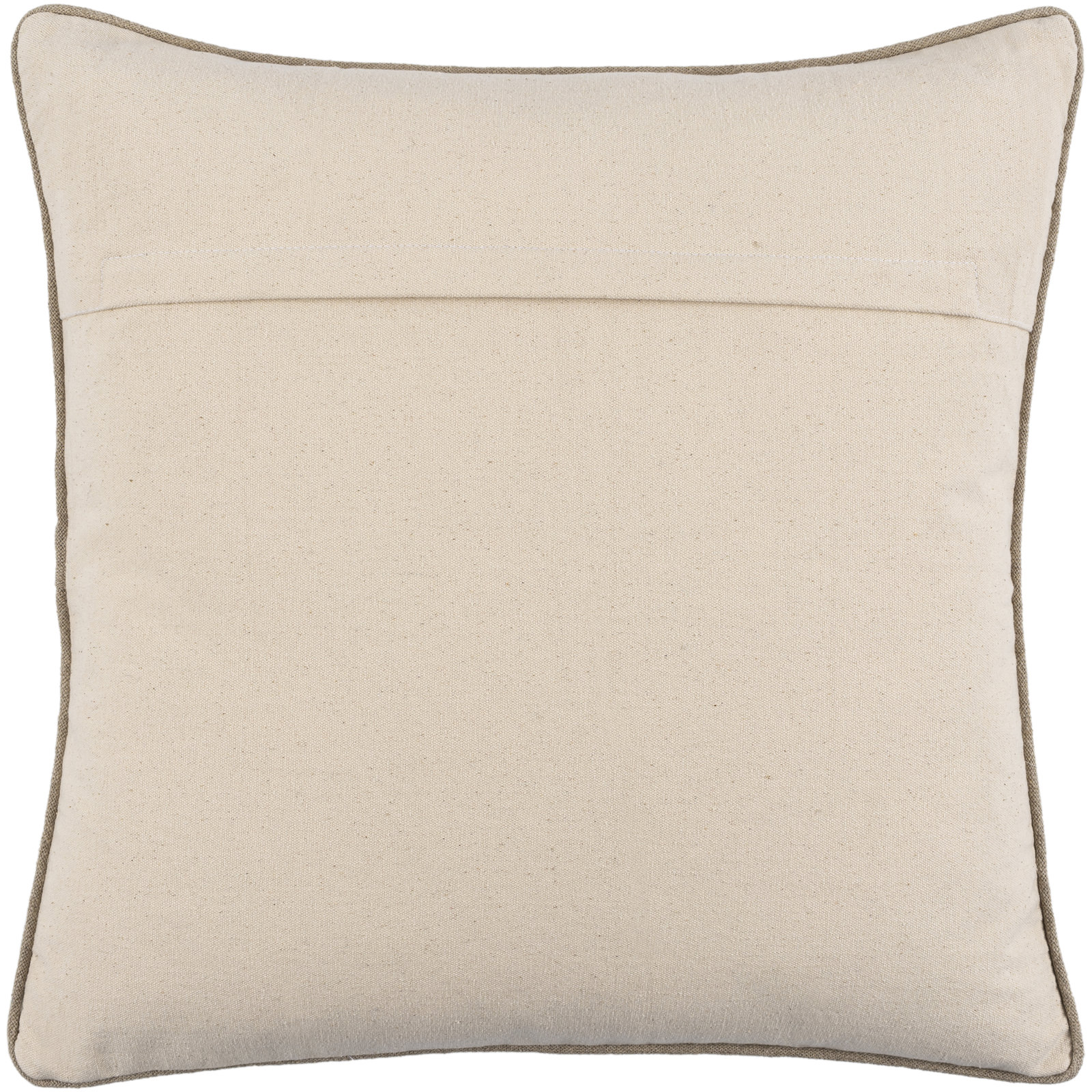 Marie Linen Throw Pillow, 18" x 18", Down