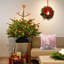Housse de coussin rose bonhomme de neige pour canapé-lit, housse de coussin Snow Baby Xmas Tree