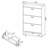 3-Tier Engineered Wood Shoe Cabinet-533685823