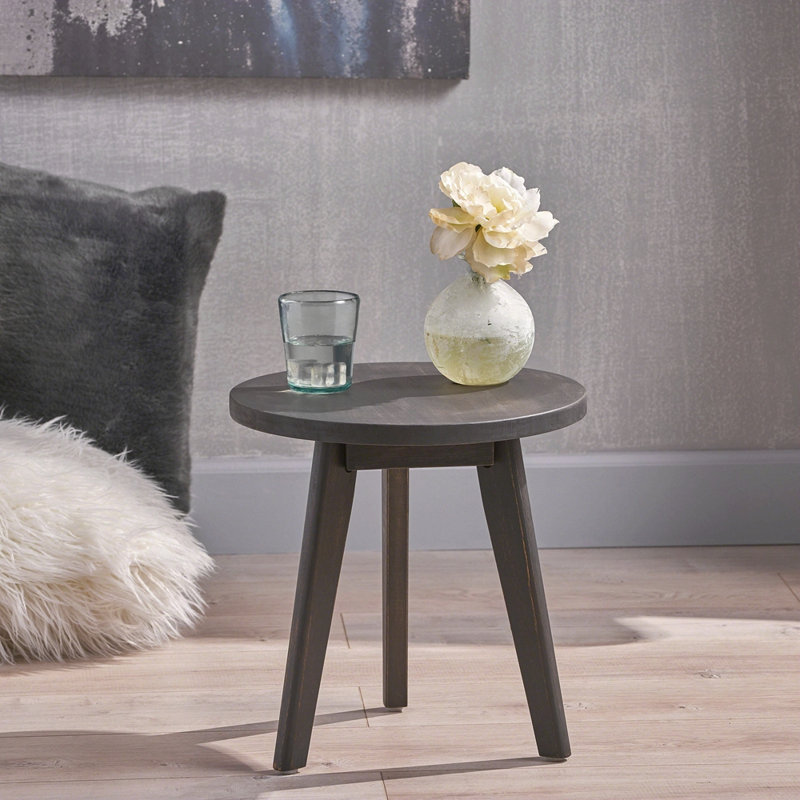 Petite table d'appoint de jardin avec balcon et peu d'espace, Gris