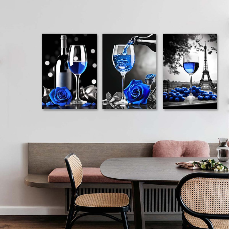 3 Piece Wrapped Canvas Print
