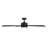 Wynd 5 - Blade Outdoor /Indoor Smart Ceiling Fan with Remote Control and LED Light Kit Included, Works With Alexa and iOS or Android App-79136628-79136629