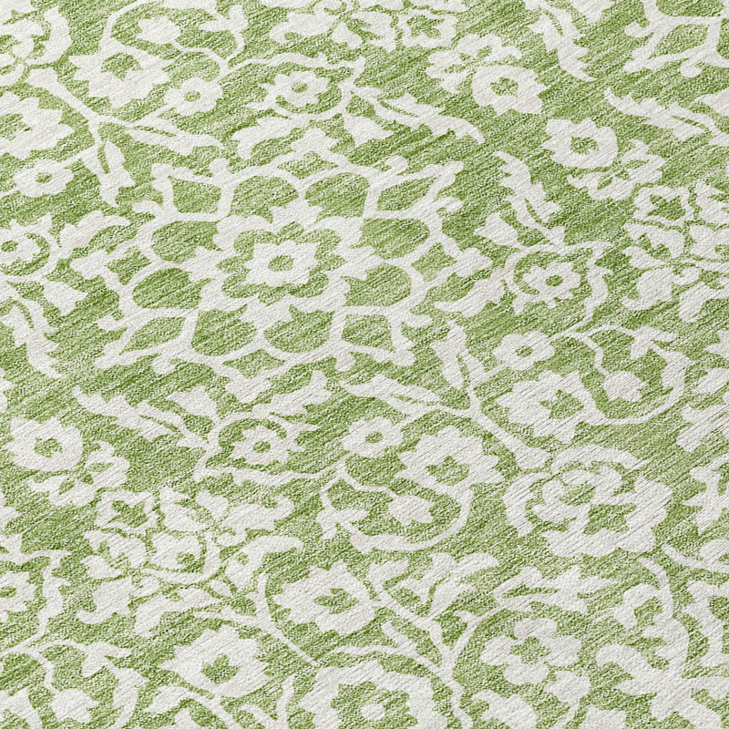 Tapis vert lavable à la machine intérieur / extérieur 1 pi 8 po x 2 pi 6 po ACN920 vert 3 pi x 5 pi, Rectangle 9 pi x 12 pi