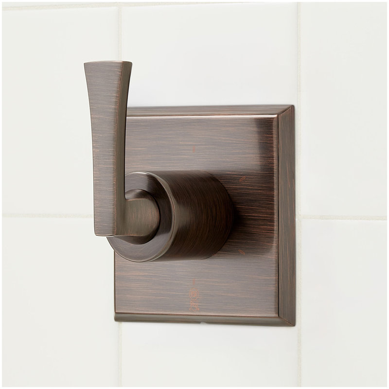 Vilamonte Pressure Balance Shower System with Slide Bar and Hand Shower - Polished Nickel, Oil Rubbed Bronze