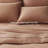Double Stitch Sheet - Luxury Cotton Tencel Eucalyptus Bed Sheets Deep Pocket, 4 Pc Soft Hotel Bedding Set Cooling Breathable, 1 Fitted Sheet & 1 Flat Sheet & Pillowcases-107122072-107122086