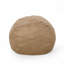 Fauteuil à billes cylindrique en microfibre 6,5 pieds Potrero, beige (fauteuil à billes)