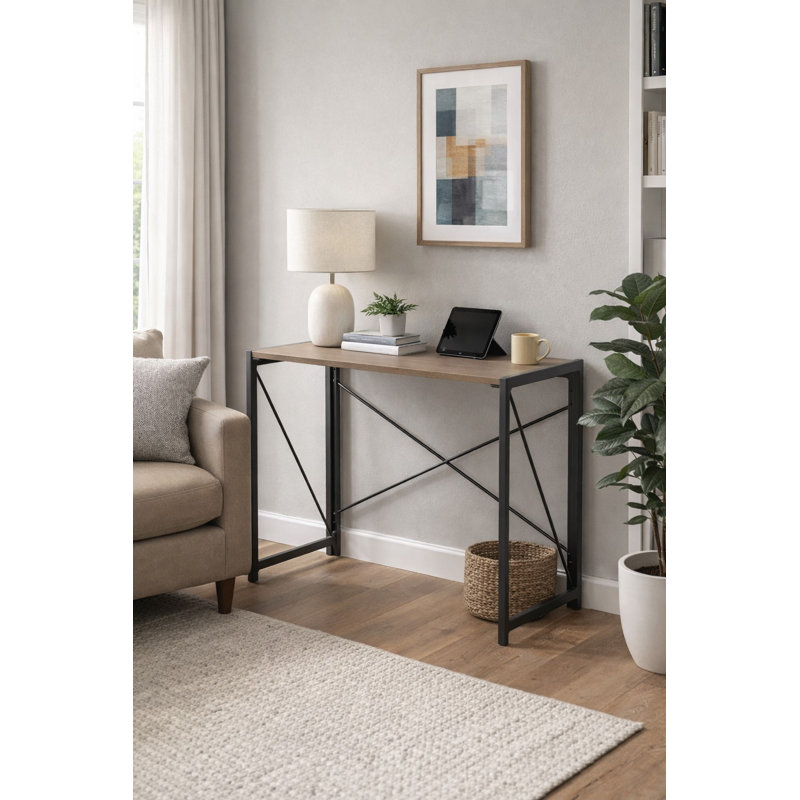 Metal Base Writing Desk
