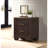 Copper Dark Cocoa 2-Drawer Rectangular Nightstand