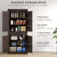 Garde-manger autoportant 71 po avec 4 portes HOMcom