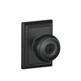 Georgian Keyed Entry Knob with Addison Trim