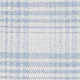 Cay Plaid Handmade Flatweave Recycled P.E.T. Area Rug in Blue/White