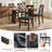 Padded Stackable Folding Dining Chairs with Solid Wood Frame-1997018712