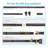 Heavy Duty Tension Curtain Rod 41-88" – No Drilling, Adjustable, Rustproof