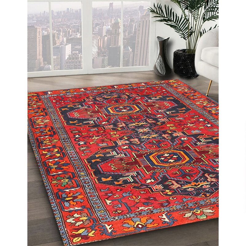 Oriental Indoor Rug, Square 3'