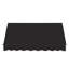 Auvent fixe Awntech Santa Fe, 255,5 cm x 112 cm x 61 cm, sac en toile de jute-28213258-111710608