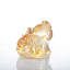 LIULI Crystal, Zodiac Figurine, Year of the Pig | The Little Piglet Attracts Wealth