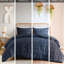Édredon double, bleu marine, double exquis-121262428