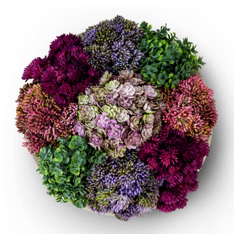 Artful Interiors Succulent Faux Floral in Pot, Ash