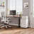 3 Drawer File Cabinet, Mobile File Cabinet with Lock on Wheels, Letter/Legal Size, Fully Assembled.-61886317