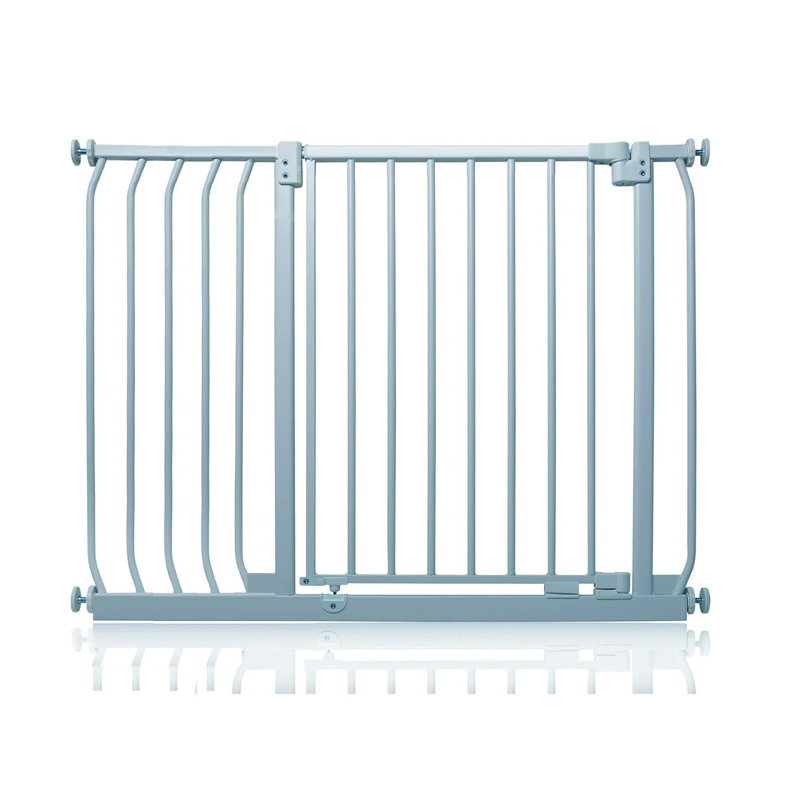 Elite Pressure Safety Gate, Matt Grey, 105cm H x 116cm W x 2.3cm D