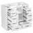 Bathroom Vanity Base Without Sink, Multi-Functional Drawer Divider, Adjustable Shelf and 6 Drawers-100193298
