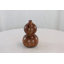 Cole And Grey Wood Bubble Vase With Natural Wood Grains