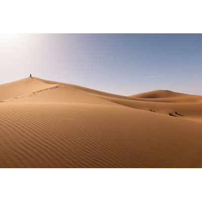 Dunes Erg Chebbi Desert, Sahara, Merzouga, Morocco by JulianSchaldach - Wrapped Canvas Print