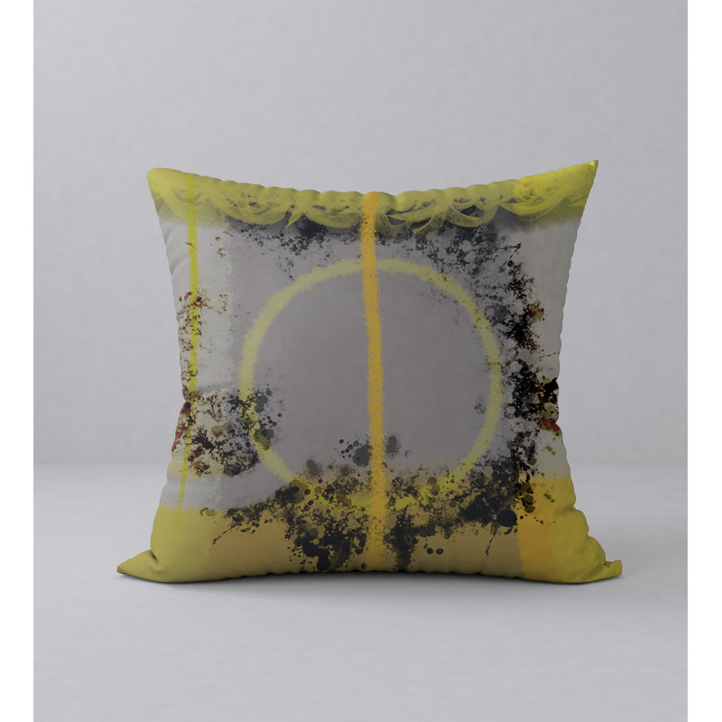 Reversible Throw Pillow, 24" x 24"
