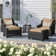 Mifflin 2 - Person Patio Conversation Sets with Cushions