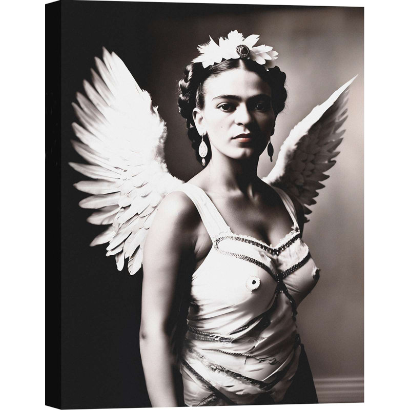Free Frida by Haute Photo Collection - Wrapped Canvas Print, 100cm H x 70cm W