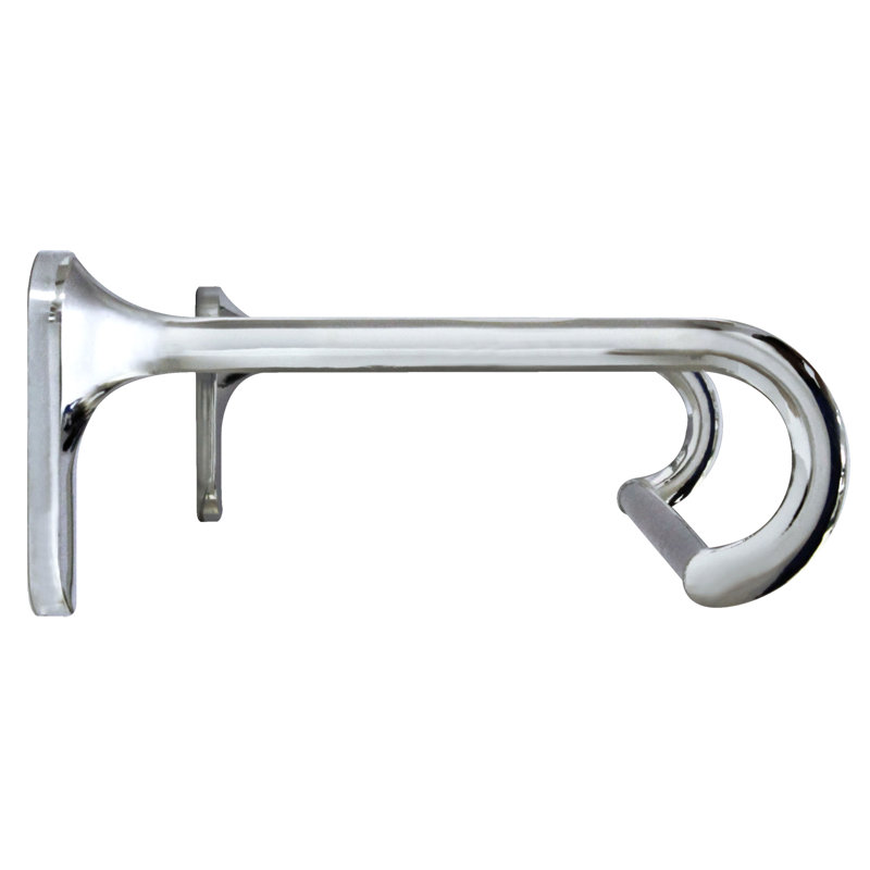Étagère murale Lollar, Chrome poli