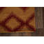 Tapis de la zone en laine brune 4 pi 11 po x 7 pi 10 po one-of-kind main-noué la 2010 Senac