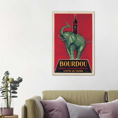 Bourdou by Leonetto Cappiello - Wrapped Canvas Print
