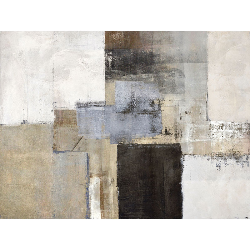 Abstract Mood by Ruggero Falcone - Wrapped Canvas Painting, 60cm H x 80cm W x 4cm D