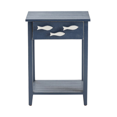 Harr Solid Wood End Table with Storage