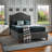 Herning Upholstered Slat Bed With Curved Headboard - Queen Size-100095266