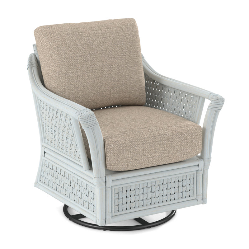 Fauteuil pivotant large de 32 po Boca, Bisque, Avoine Crypton Performance; 0822-74