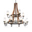 Lustre 12 lumières 61 po