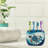 Resin Coastal Toothbrush Holder Sea Turtle and Wave Design
