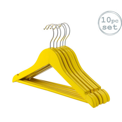 Harbour Housewares - Wooden Children's Coat Hangers