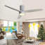 Ventilateur de plafond encastré de 52 pouces avec lumière DEL et télécommande-2117032444-2117032445