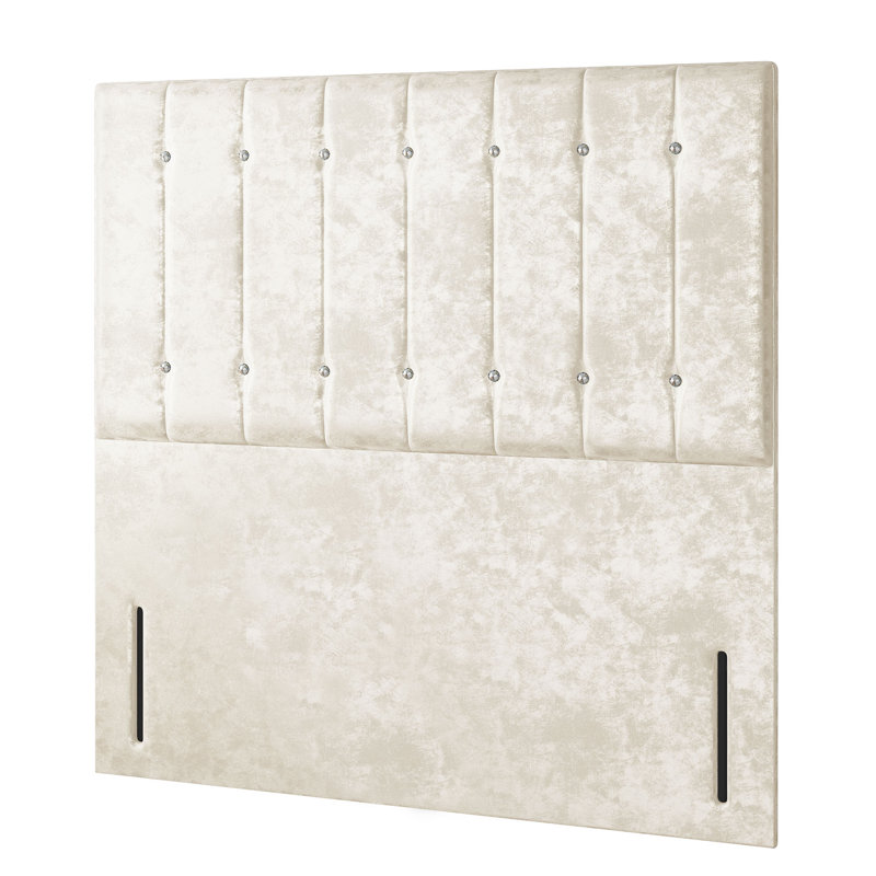 Rothbury Upholstered Headboard, Double (4'6), Cream