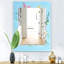 Miroir mural traditionnel Blooming rose-40097914