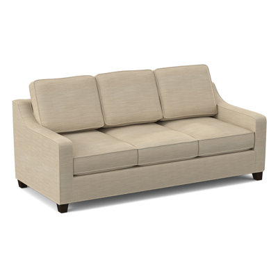 Clark 82" Square Arm Sofa Bed Sleeper with Reversible Cushions