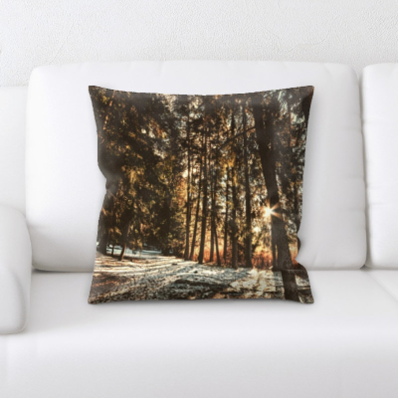 Illuminated Microsuede Reversible Throw Pillow