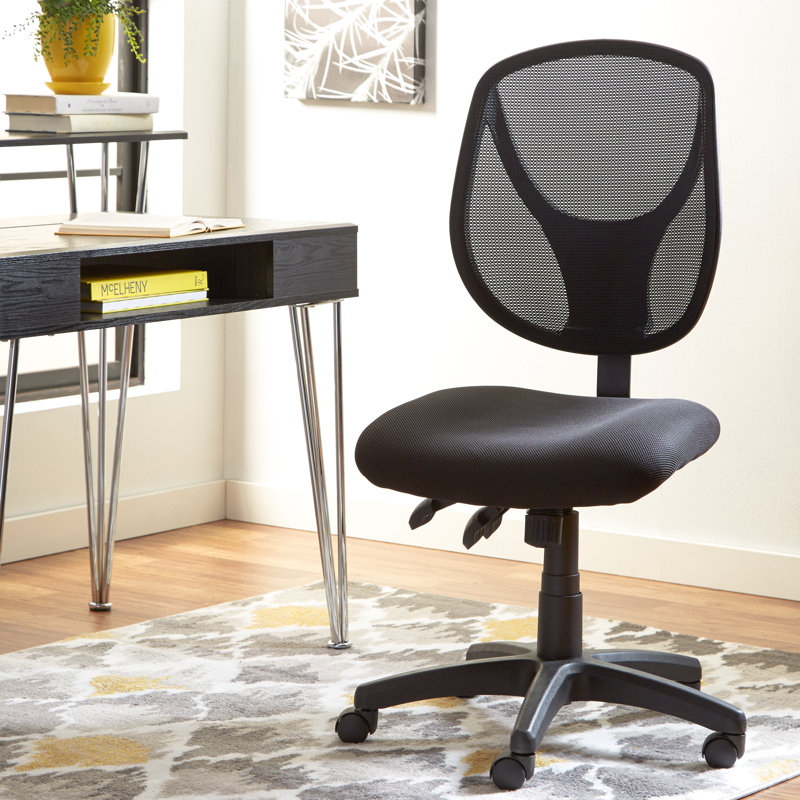 Mid Back Mesh Office Chair, No